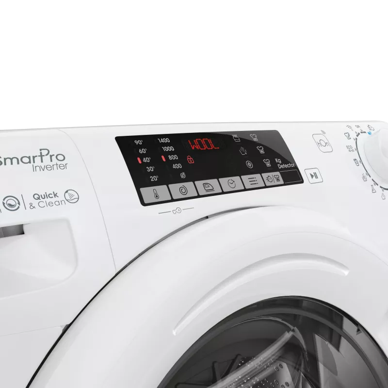 Candy Smart Pro Inverter CO 474TWM6/1-S veļas mazgājamā mašīna Priekšējā ielāde 7 kg 1400 RPM Balta
