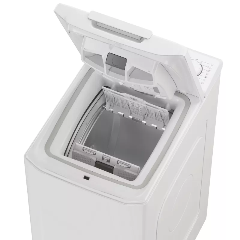 Candy TCA063D3-S veļas mazgājamā mašīna Augšējā ielāde 6 kg 1000 RPM Balta