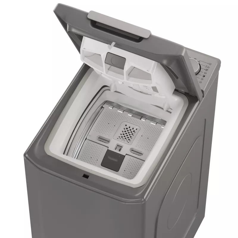 Candy TCA283DR2-S veļas mašīna ar augšējo ielādi 8 kg 1200 RPM antracīta krāsā