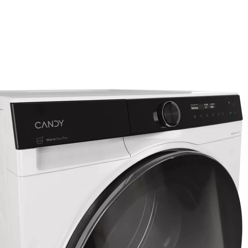 Candy Smart Pro BS H9N2B-S veļas žāvētājs Brīvi stāvošs Priekšējā ielāde 9 kg Balts