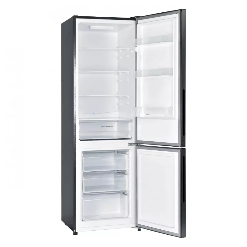 Candy City Combi CCG3L517EB brīvi stāvošs ledusskapis 262 L melns