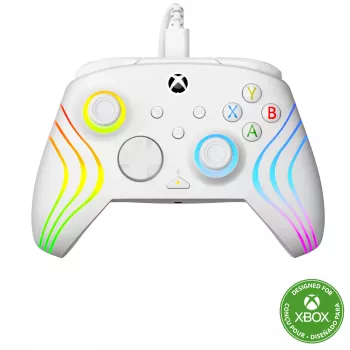 Spēļu kontrolieris Turtle Beach Afterglow Wave White USB PC Xbox Series S X