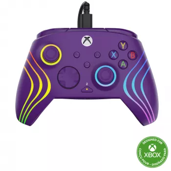 Spēļu kontrolieris Turtle Beach Afterglow Wave Purple USB PC Xbox Series X