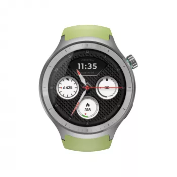 Motorola Moto Watch 3.63 cm (1.43 collu) OLED 47 mm Digitāls Skārienekrāns Sudrabs GPS (satelīts)