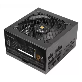 Mars Gaming MPB650SIM barošanas bloks 650 W 24-pin ATX ATX Melns