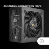 Mars Gaming MPB650SIM barošanas bloks 650 W 24-pin ATX ATX Melns
