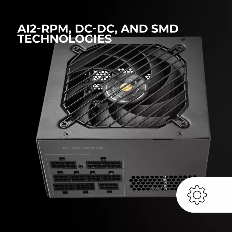 Mars Gaming MPB650SIM barošanas bloks 650 W 24-pin ATX ATX Melns