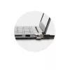 Klaviatūras slēdzene Kensington Slim Resettable Combination K60628WW
