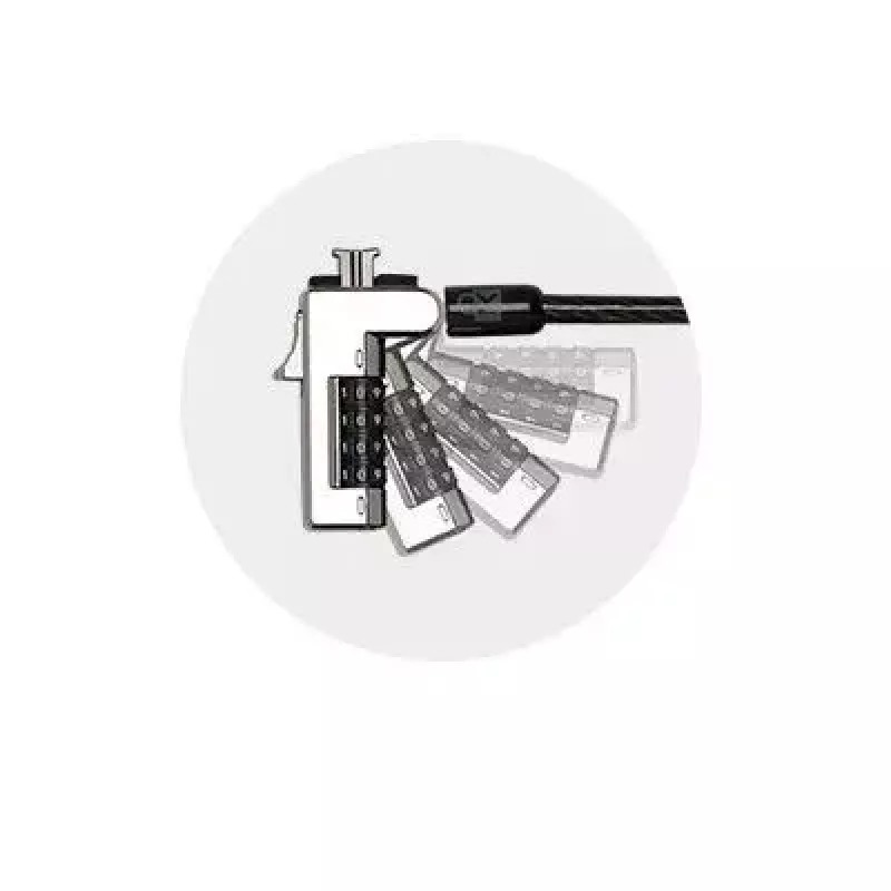 Klaviatūras slēdzene Kensington Slim Resettable Combination K60628WW