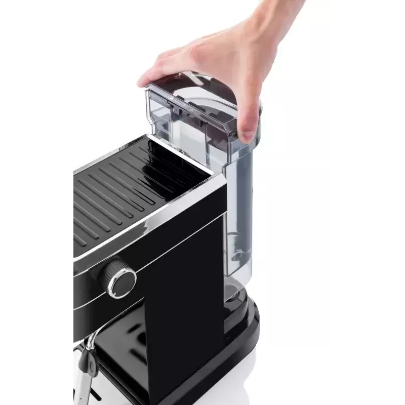 Kafijas automāts ETA ETA618190020 — pusautomātisks, 0.75 L ūdens tvertne, 1350 W, melns