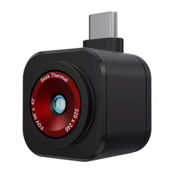 Termokamera Seek Thermal CQ-ABAX, 320×240 pikseļi, NETD 35 mK, -20–330 °C, 25 Hz