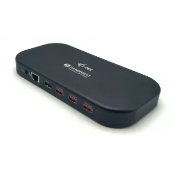 i-tec Thunderbolt 3/USB-C Dual 4K Docking Station + USB-C uz DisplayPort kabelis (1,5 m) + Power Delivery 60W
