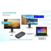 i-tec Thunderbolt 3/USB-C Dual 4K Docking Station + USB-C uz DisplayPort kabelis (1,5 m) + Power Delivery 60W