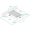 Beko HDMC 32400 TX Iebūvējamā keramikas plīts, 2 zonas, skārienjutīga vadība