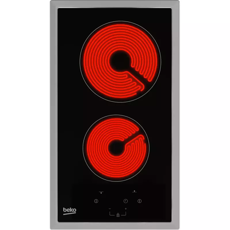 Beko HDMC 32400 TX Iebūvējamā keramikas plīts, 2 zonas, skārienjutīga vadība