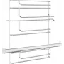 Beko 4480100203 teleskopiskā cepeškrāsns vadotne, 1 līmenis, sudraba