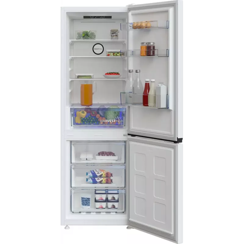Beko B3RCNA344HW1 ledusskapis ar saldētavu Brīvstāvošs 301 L Balts