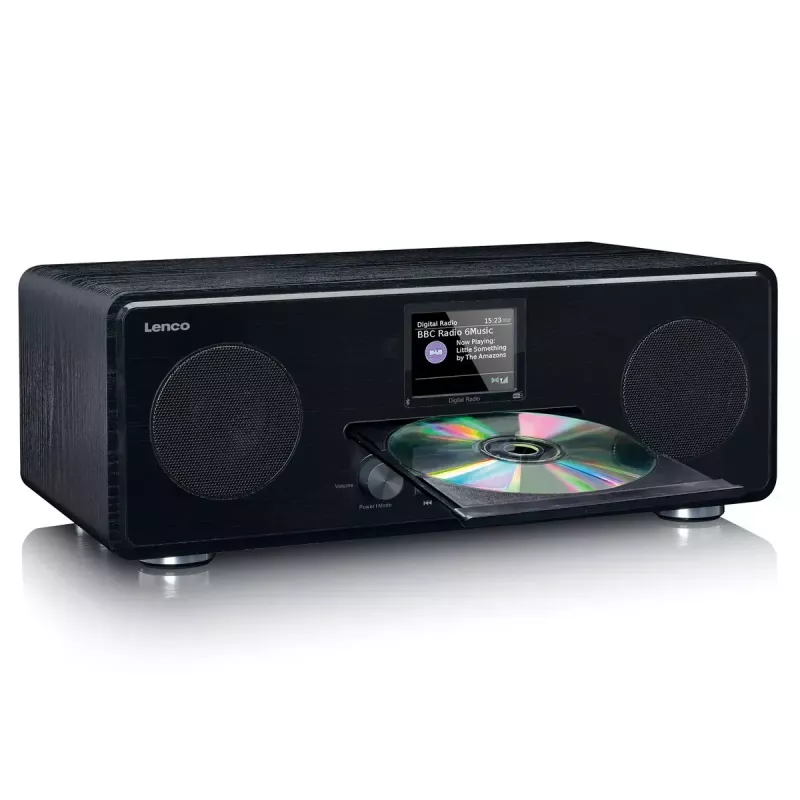 Interneta radio Lenco DAR-061 Analogais un Digitālais DAB+ FM 20W