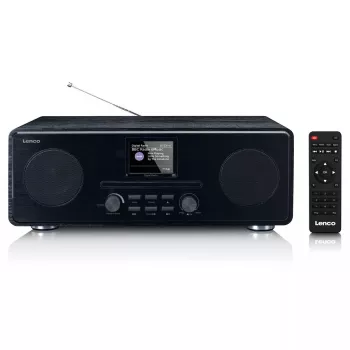 Interneta radio Lenco DAR-061 Analogais un Digitālais DAB+ FM 20W