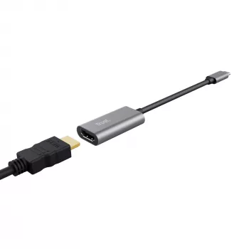 Trust Dalyx USB-C uz HDMI adapteris, pelēks