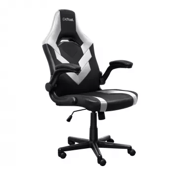 Universāls spēļu krēsls Trust GXT 703W RIYE melns balts 140 kg