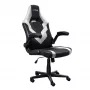 Universāls spēļu krēsls Trust GXT 703W RIYE melns balts 140 kg