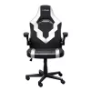 Universāls spēļu krēsls Trust GXT 703W RIYE melns balts 140 kg