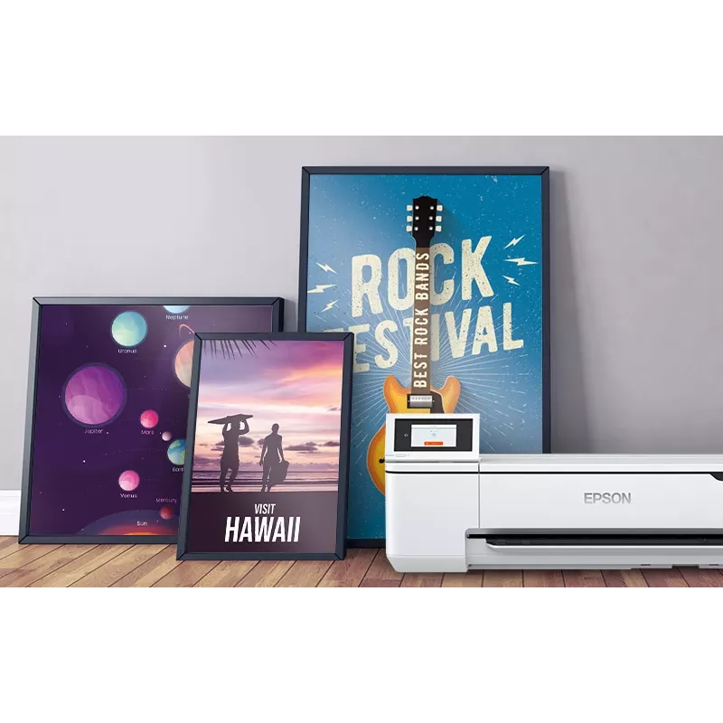 Epson SureColor SC-T3100x lielformāta printeris, Wi-Fi, tintes, 2400 x 1200 DPI, A1 (594 x 841 mm), Ethernet LAN