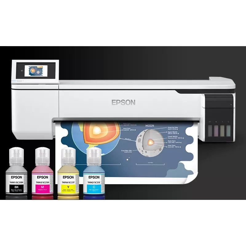Epson SureColor SC-T3100x lielformāta printeris, Wi-Fi, tintes, 2400 x 1200 DPI, A1 (594 x 841 mm), Ethernet LAN