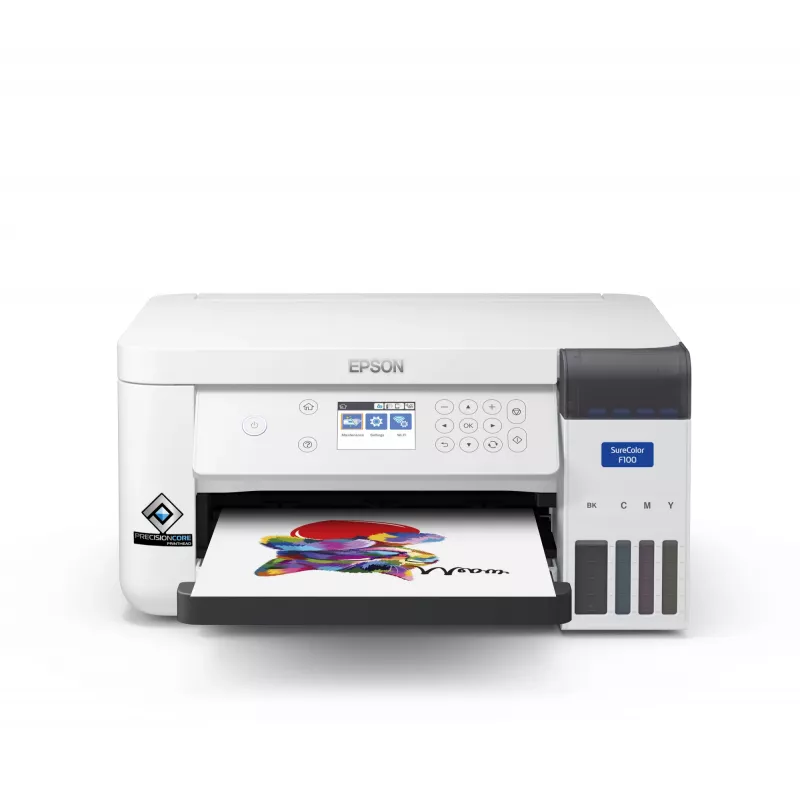Epson SureColor SC‑F100 lielformāta printeris Wi-Fi Tintes Krāsu 600 x 1200 DPI A4 (210 x 297 mm) Ethernet LAN