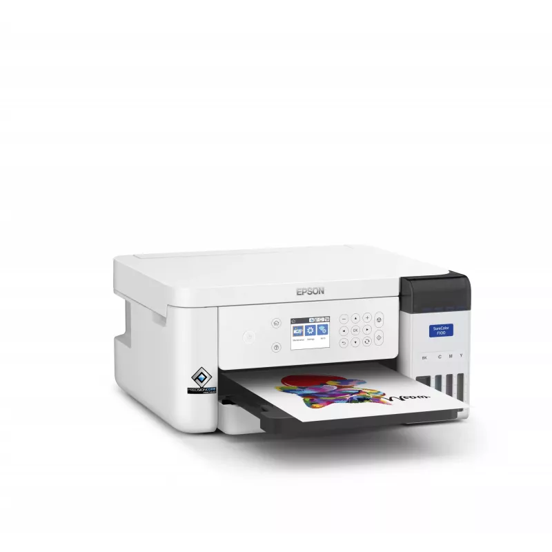 Epson SureColor SC‑F100 lielformāta printeris Wi-Fi Tintes Krāsu 600 x 1200 DPI A4 (210 x 297 mm) Ethernet LAN