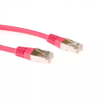 ACT Red 1m LSZH SFTP CAT6 patch vads ar RJ45 savienotājiem