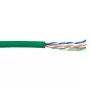 Patch kabelis ACT CAT5E U/UTP Stranded Zaļš 100 m