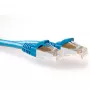 ACT Blue 1 metra SFTP CAT6A patch vads ar snagless RJ45 savienotājiem