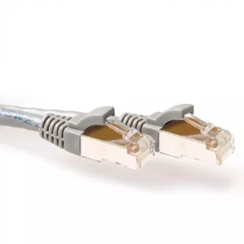 ACT Grey 30 m SFTP CAT6A patch vads ar RJ45 savienotājiem, bez aizķeršanās