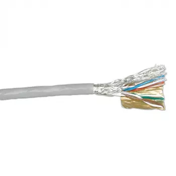 Patch kabelis ACT CAT6 S/FTP PVC savīts pelēks 305 m
