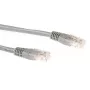 ACT pelēks 2 m LSZH U/UTP CAT6A savienojuma kabelis ar RJ45 savienotājiem