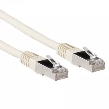 ACT Ivory 3 metru LSZH SFTP CAT6A patch vads ar RJ45 savienotājiem