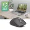 ACT AC5147 bezvadu lāzera pele — labā roka, RF + Bluetooth, 4800 DPI, 6 pogas, pelēka