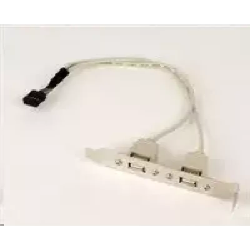 Gembird CCUSBRECEPTACLE iekšējais USB 2.0 adapteris ar divām ligzdām
