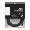 Tīkla kabelis Gembird PP8-LSZHCU-BK-5M RJ-45 Cat8 5m Melns