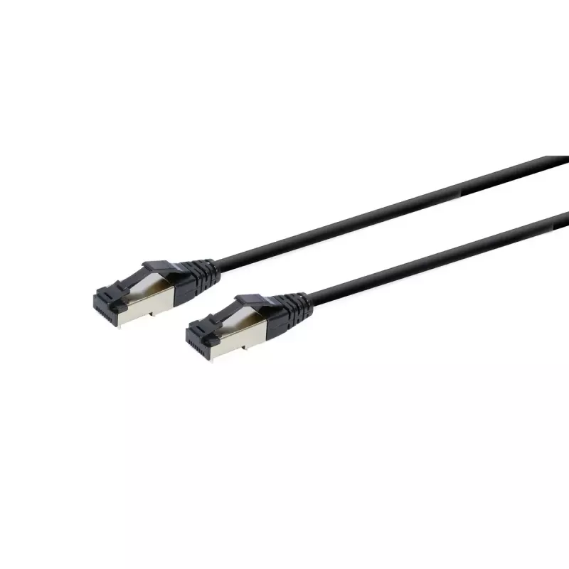 Tīkla kabelis Gembird PP8-LSZHCU-BK-5M RJ-45 Cat8 5m Melns