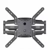 TV stiprinājums Gembird WM-60ST-01 32–60 collu televizoriem, VESA 100x100–400x400, līdz 36.4 kg, slīpums -2°–10°, attālums no sienas 4.2–45.2 cm, melns