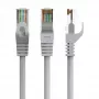 Patch kabelis GEMBIRD PP6U-CU-0.5M RJ45 Cat.6 0,5m Pelēks