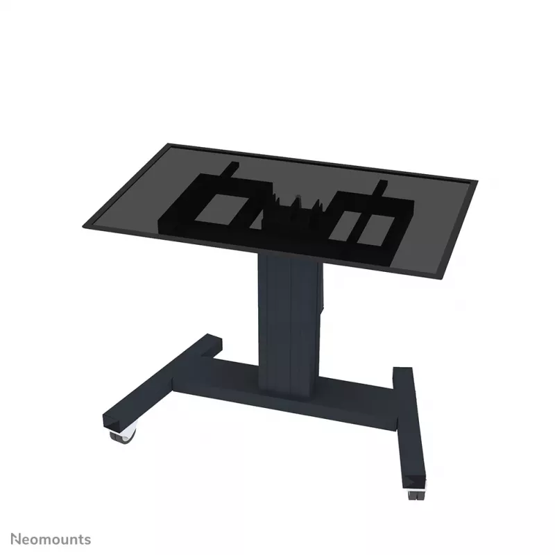 Neomounts PLASMA-M2550TBLACK mobilais televizora statīvs 42-85 collām - motorizēts - galda noliekšanas funkcija