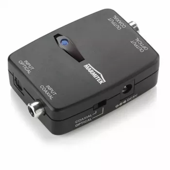 Marmitek Connect TC22 Melns (08129) – Toslink / koaksiālā SPDIF pārveidotājs