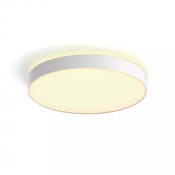 Philips Hue White ambience Enrave īpaši liela griestu lampa, viedā griestu lampa, Bluetooth, balta, LED, metāls, nemaināma spuldze