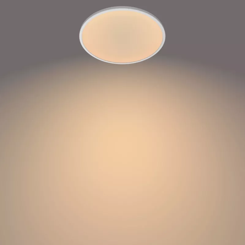 Philips Functional Super Slim Griestu Lampas LED 15 W, 2700 K, 1300 lm, IP20, Balta