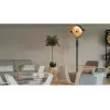 Halogena elektriskais sildītājs SUNRED Retro, 2100/900 W, grīdas novietojumam, silda līdz 17 m², melns/brūns