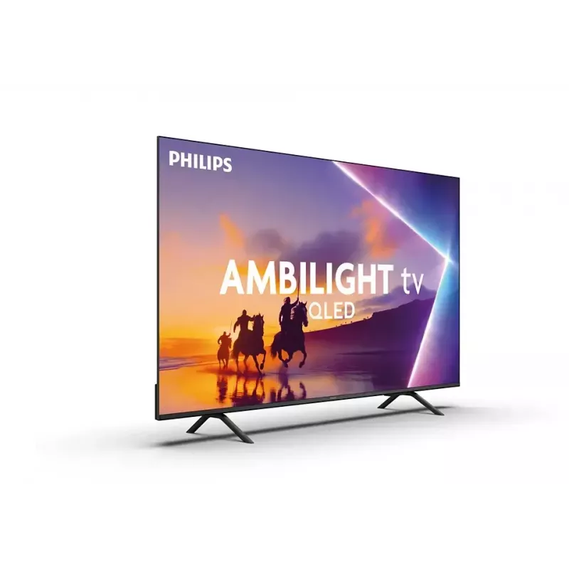 Philips 55PUS8450 55 collu (139,7 cm) QLED 4K Ultra HD Smart TV, Titan OS, Wi-Fi, Melns